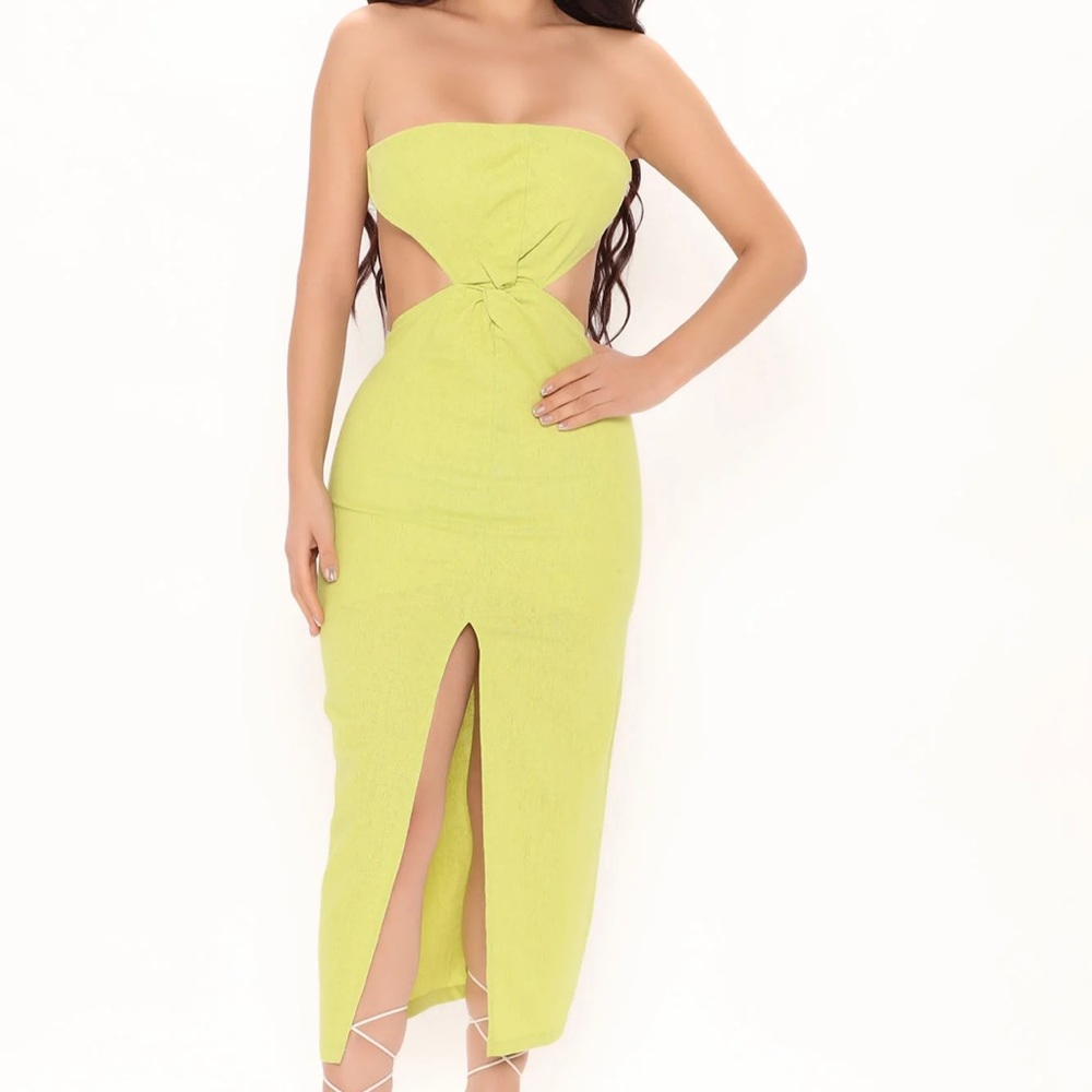 Lined MIDI Dress